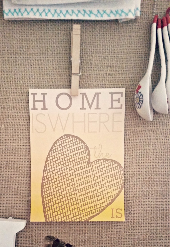 Home is Where the Heart is Graphic Print  Tiffany Lane Handmade